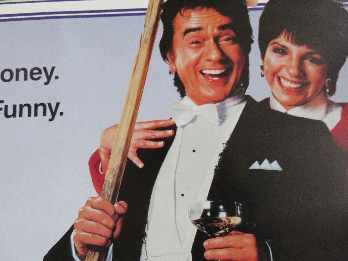ARTHUR 2: ON THE ROCKS ONE SHEET ROLLED POSTER DUDLEY MOORE LIZA MINNELLI 1988 - Rendezvous Cinema