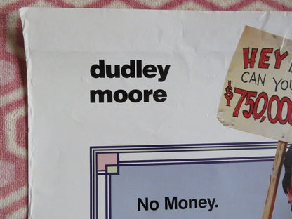 ARTHUR 2: ON THE ROCKS ONE SHEET ROLLED POSTER DUDLEY MOORE LIZA MINNELLI 1988 - Rendezvous Cinema