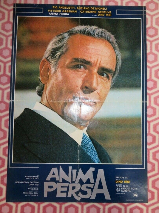 ANIM PERSA / The Forbidden Room ITALIAN FOGLIO POSTER VITTORIO GASSMAN 1977 - Rendezvous Cinema