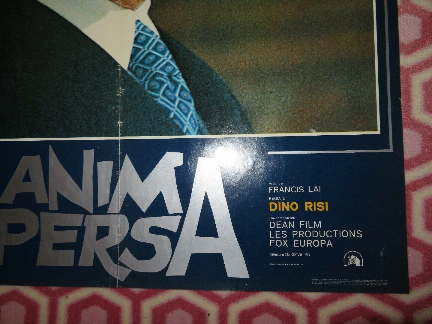 ANIM PERSA / The Forbidden Room ITALIAN FOGLIO POSTER VITTORIO GASSMAN 1977 - Rendezvous Cinema