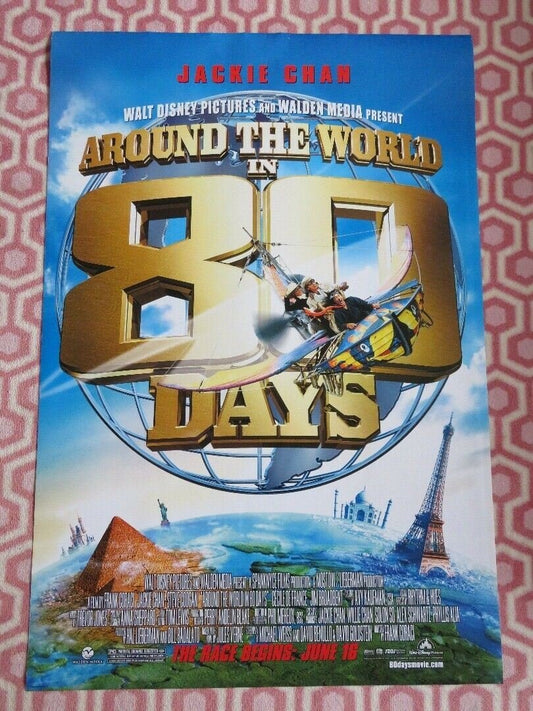 AROUND THE WORLD IN 80 DAYS ONE SHEET ROLLED DISNEY JACKIE CHAN STEVE COOGAN "04 - Rendezvous Cinema