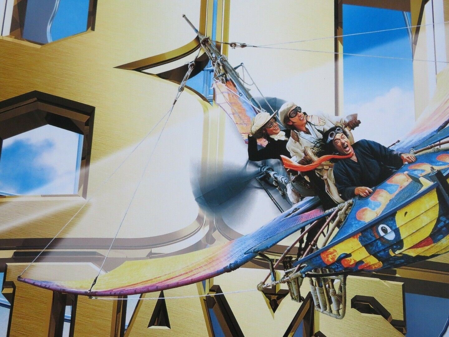 AROUND THE WORLD IN 80 DAYS ONE SHEET ROLLED DISNEY JACKIE CHAN STEVE COOGAN "04 - Rendezvous Cinema