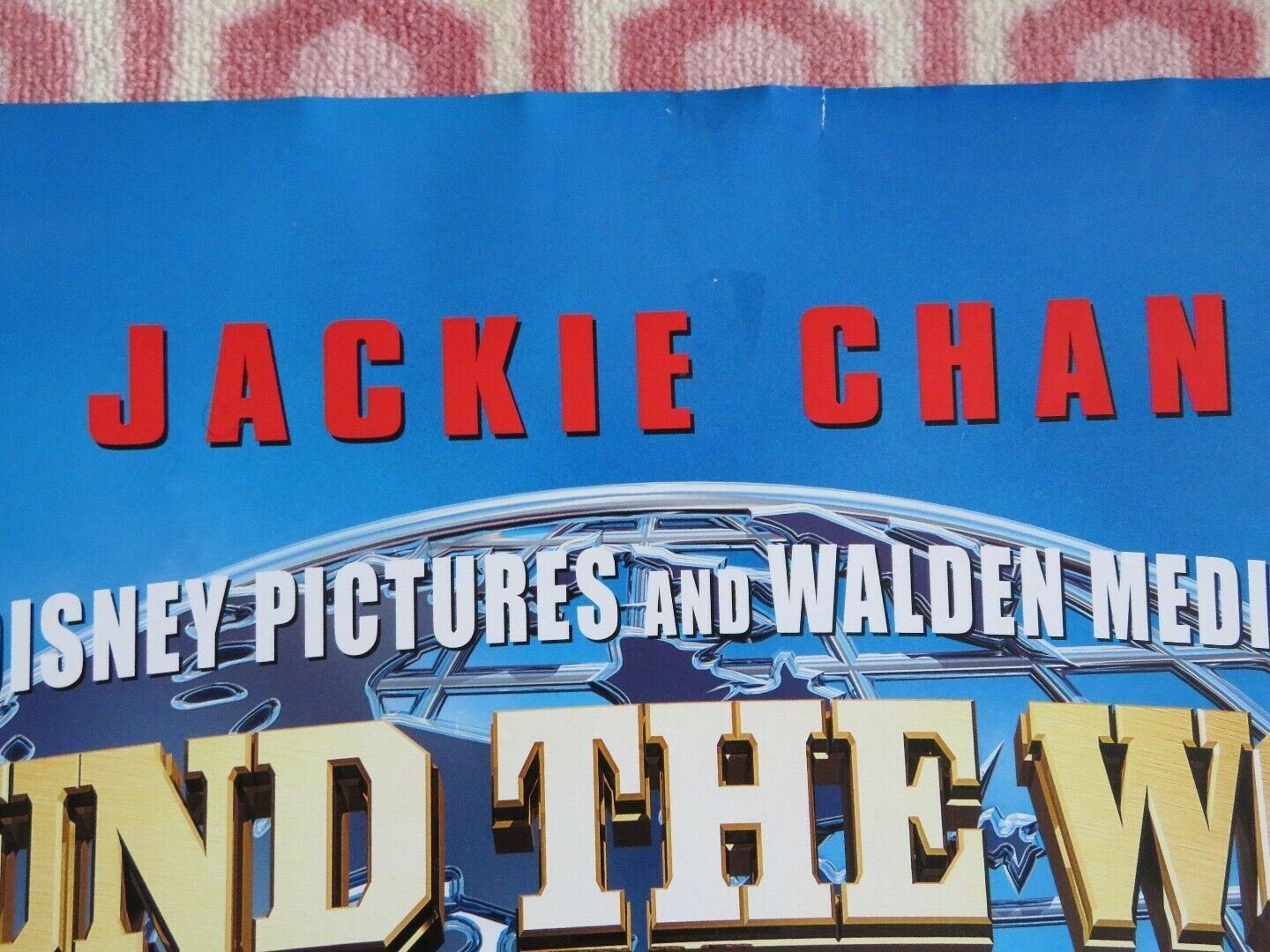 AROUND THE WORLD IN 80 DAYS ONE SHEET ROLLED DISNEY JACKIE CHAN STEVE COOGAN "04 - Rendezvous Cinema