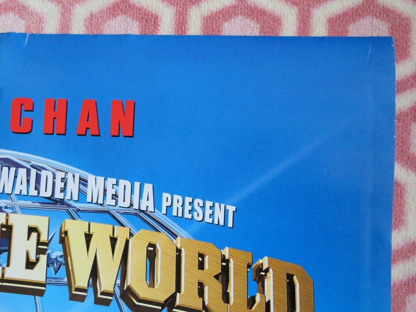 AROUND THE WORLD IN 80 DAYS ONE SHEET ROLLED DISNEY JACKIE CHAN STEVE COOGAN "04 - Rendezvous Cinema