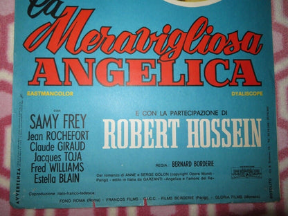 ANGELIQUE AND THE KING ITALIAN LOCANDINA (27.5"x 13") POSTER MICHELE MERCIER '66 - Rendezvous Cinema