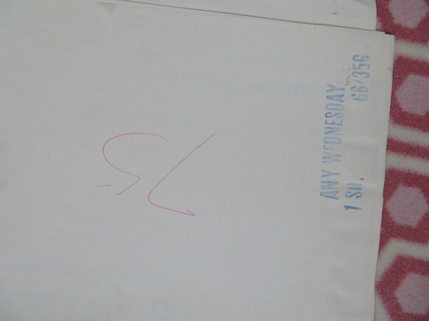 ANY WEDNESDAY US ONE SHEET POSTER JANE FONDA JASON ROBARDS 1966 - Rendezvous Cinema