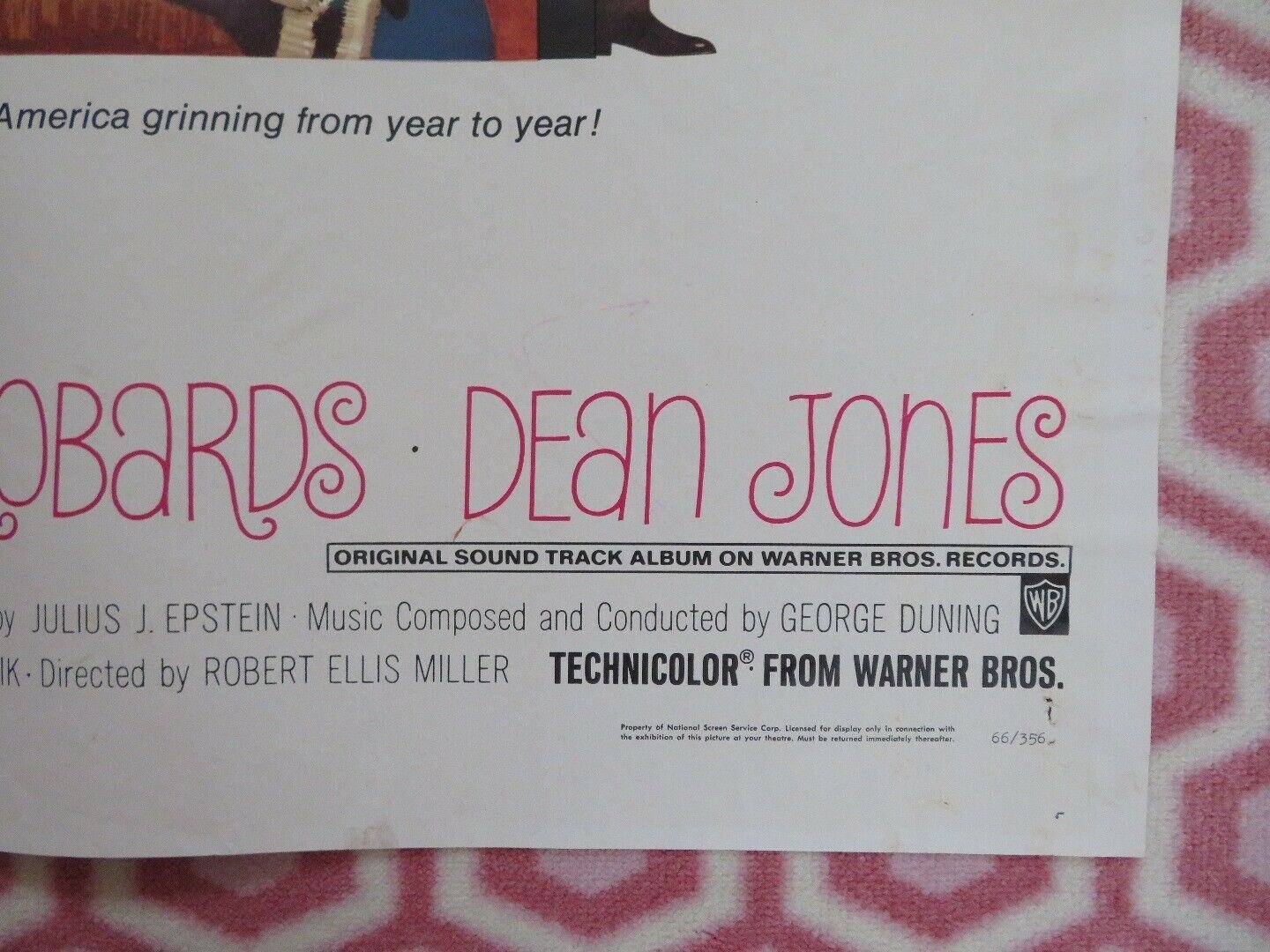 ANY WEDNESDAY US ONE SHEET POSTER JANE FONDA JASON ROBARDS 1966 - Rendezvous Cinema