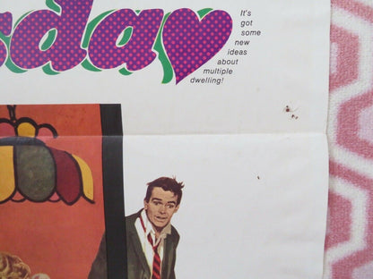 ANY WEDNESDAY US ONE SHEET POSTER JANE FONDA JASON ROBARDS 1966 - Rendezvous Cinema