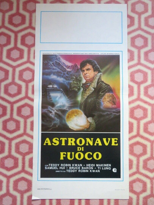 ASTRONAVE DI FUOCO ITALIAN LOCANDINA (27.5"x13") POSTER TESSY ROBIN KWAN 1989 - Rendezvous Cinema