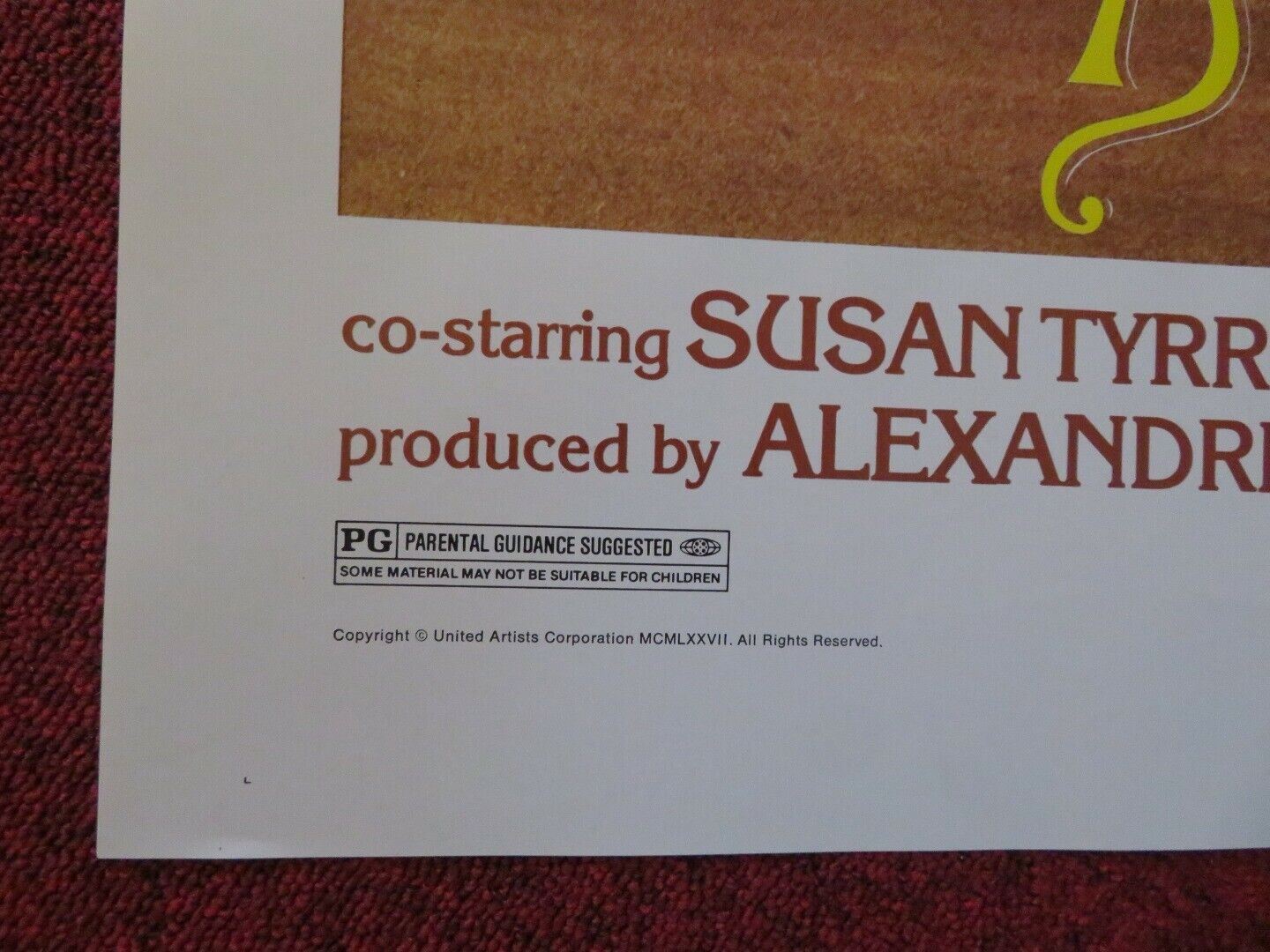 ANOTHER MAN ANOTHER CHANCE FOLDED US ONE SHEET POSTER JAMES CAAN 1977 - Rendezvous Cinema