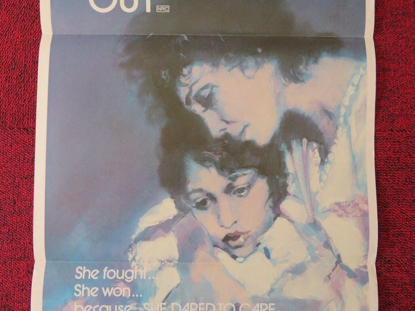 ANNIE'S COMING OUT / A Test of Love FOLDED AUSTRALIAN DAYBILL POSTER 1984 - Rendezvous Cinema