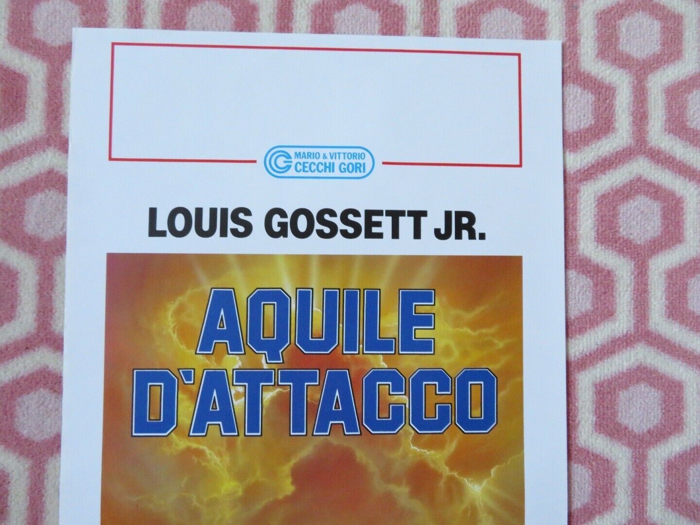 AQUILE D'ATTACCO / Iron Eagle II ITALIAN LOCANDINA (27.5"x13") POSTER 1989 - Rendezvous Cinema
