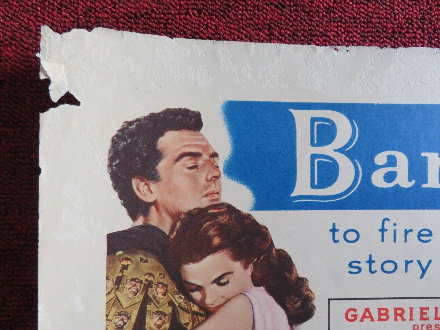 ANDROCLES AND THE LION US HALF SHEET (22"x 28") POSTER JEAN SIMMONS 1952 - Rendezvous Cinema