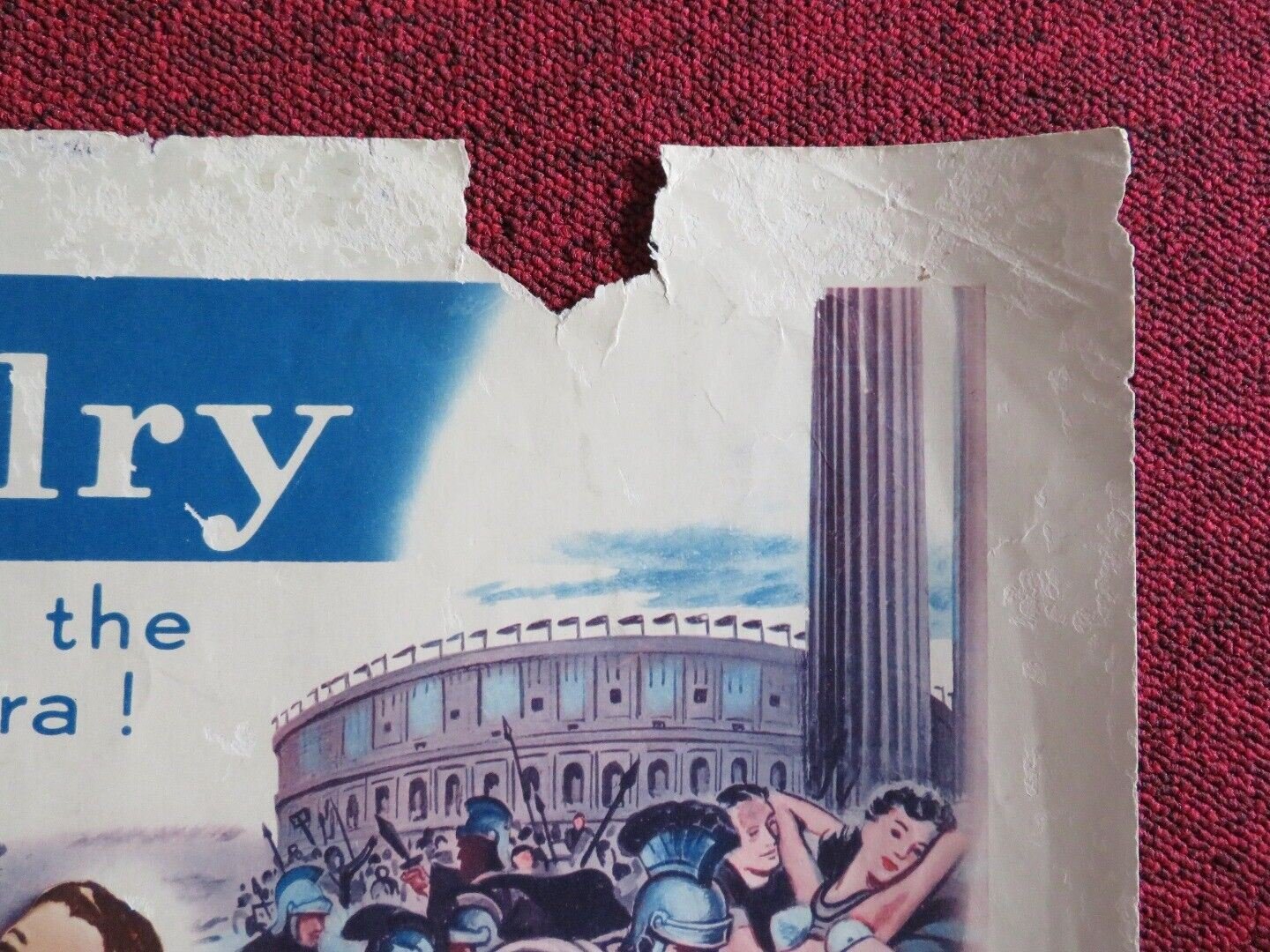 ANDROCLES AND THE LION US HALF SHEET (22"x 28") POSTER JEAN SIMMONS 1952 - Rendezvous Cinema