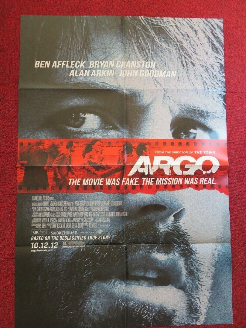ARGO FOLDED US ONE SHEET POSTER BEN AFFLECK BRYAN CRANSTON 2012 - Rendezvous Cinema