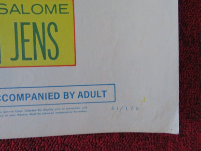 ANGEL BABY US HALF SHEET (22"x 28") POSTER GEORGE HAMILTON 1961 - Rendezvous Cinema