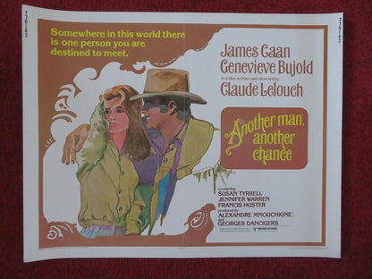 ANOTHER MAN ANOTHER CHANCE US HALF SHEET (22"x 28") POSTER JAMES CAAN 1977 - Rendezvous Cinema