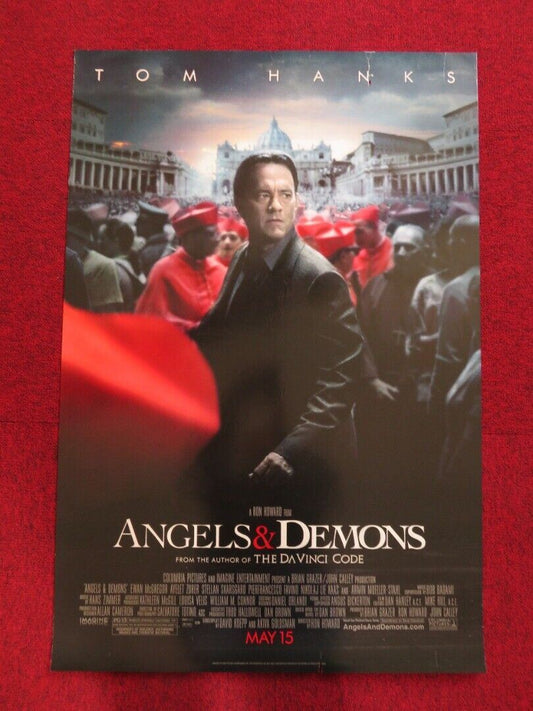 ANGELS & DEMONS US ONE SHEET ROLLED POSTER TOM HANKS 2009 - Rendezvous Cinema