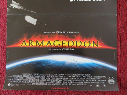 ARMAGEDDON FRENCH (15"x 21") POSTER BRUCE WILLIS BEN AFFLECK 1998 - Rendezvous Cinema