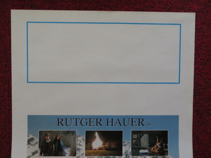 ARTIC BLU / arctic blue ITALIAN LOCANDINA (27.5"x13") POSTER RUTGER 1995 - Rendezvous Cinema
