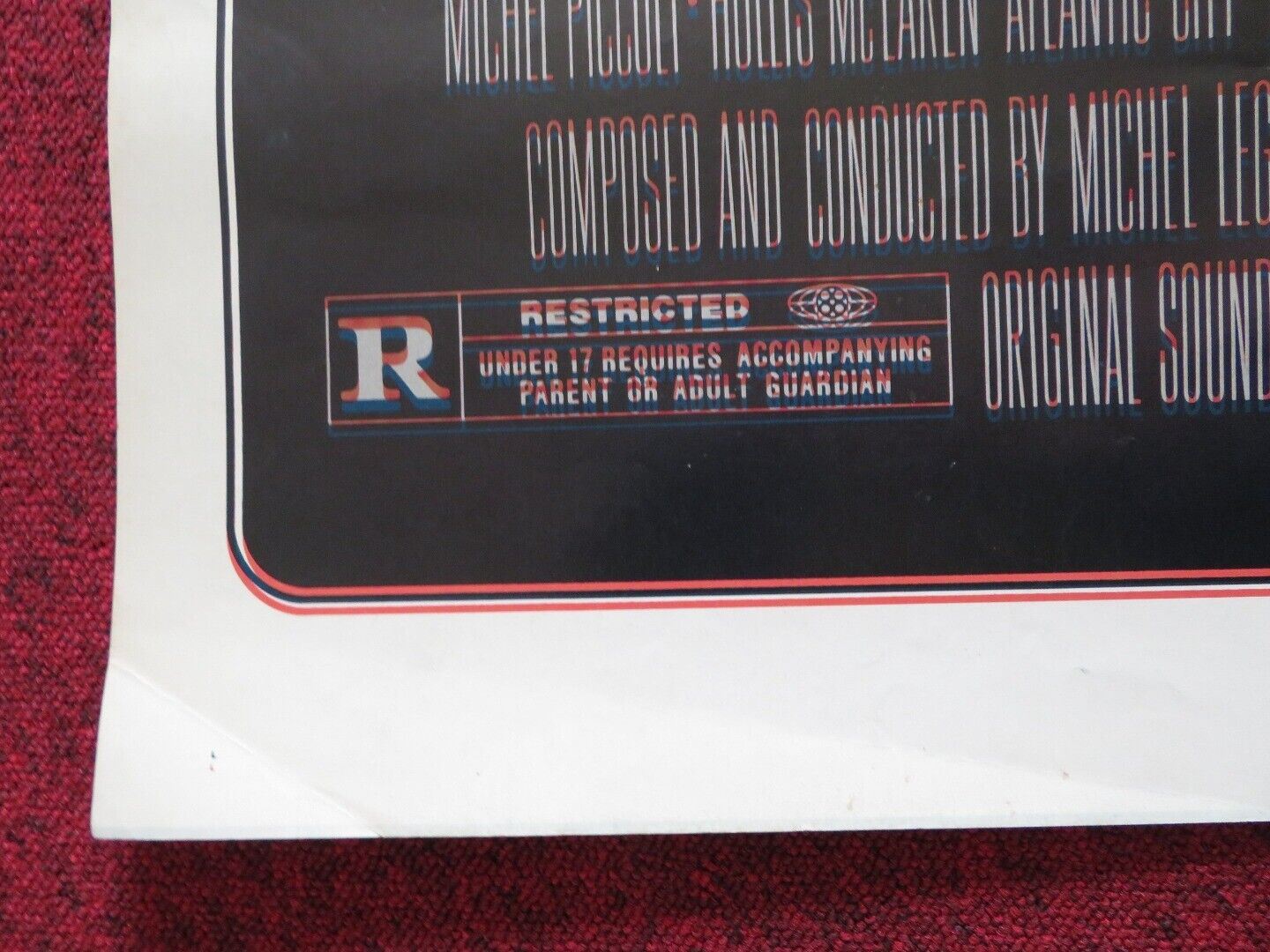 ATLANTIC CITY US ONE SHEET POSTER BURT LANCASTER SUSAN SARANDON 1981 - Rendezvous Cinema