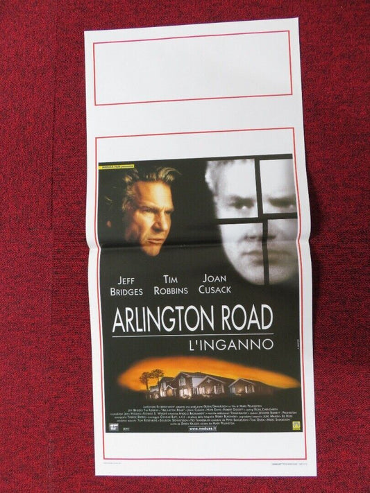 ARLINGTON ROAD ITALIAN LOCANDINA (27.5"x13") POSTER JEFF BRIDGES TIM ROBBINS '99 - Rendezvous Cinema