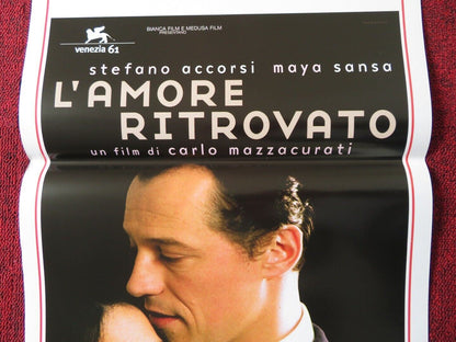 AN ITALIAN ROMANCE ITALIAN LOCANDINA (27.5"x13") POSTER STEFANO ACCORSI 2004 - Rendezvous Cinema