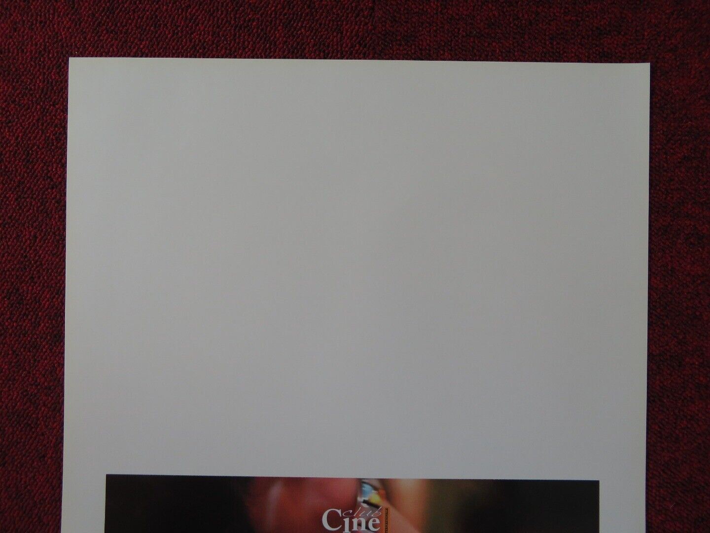 AS I OPEN MY EYES ITALIAN LOCANDINA (27.5"x13") POSTER LEYLA BOUZID 2015 - Rendezvous Cinema