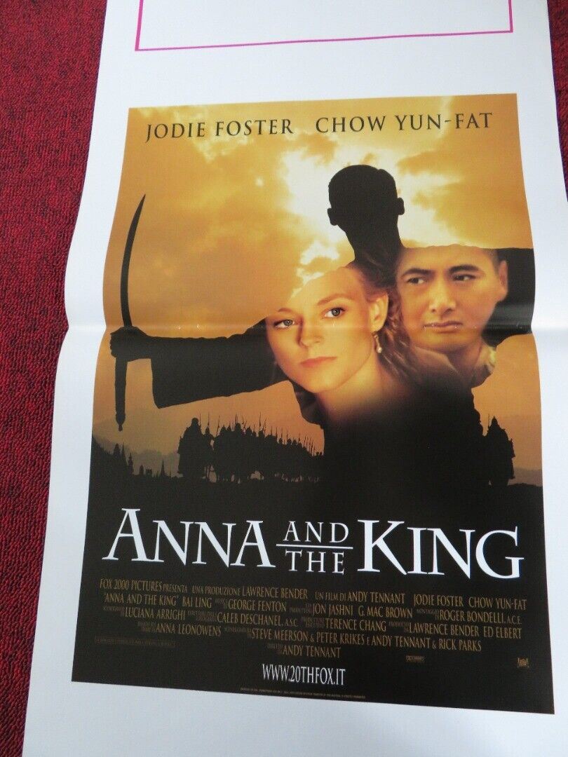 ANNA AND THE KING ITALIAN LOCANDINA (27.5"x13") POSTER FREDDIE PRINZE,JR. 1999 - Rendezvous Cinema