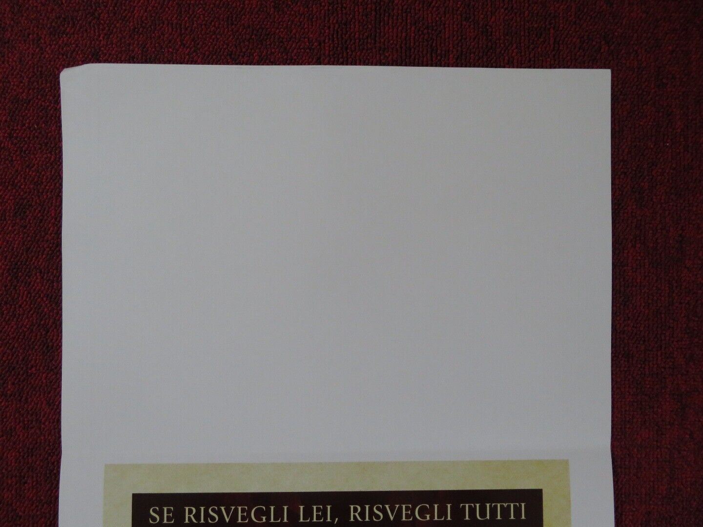 ANNABELLE COMES HOME ITALIAN LOCANDINA (27.5"x13") POSTER PATRICK WILSON 2019 - Rendezvous Cinema