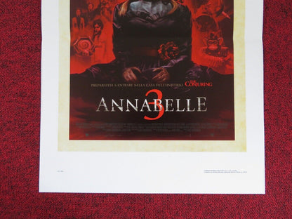 ANNABELLE COMES HOME ITALIAN LOCANDINA (27.5"x13") POSTER PATRICK WILSON 2019 - Rendezvous Cinema
