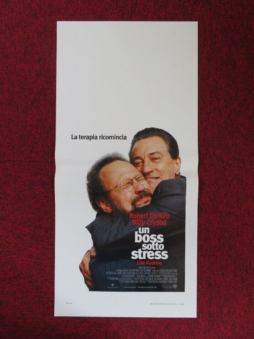 ANALYZE THAT ITALIAN LOCANDINA (27.5"x13") POSTER ROBERT DE NIRO 2002 - Rendezvous Cinema