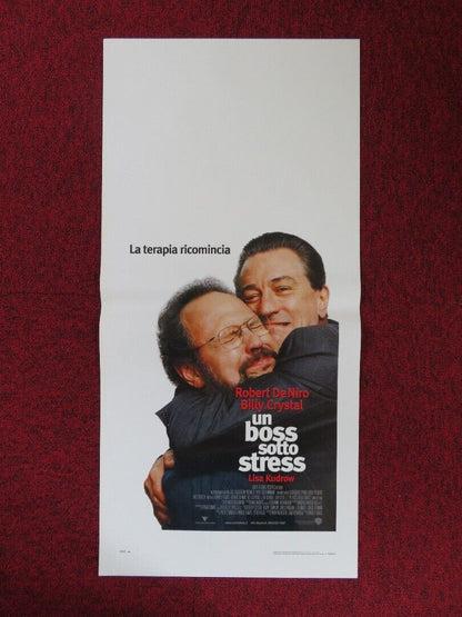 ANALYZE THAT ITALIAN LOCANDINA (27.5"x13") POSTER ROBERT DE NIRO 2002 - Rendezvous Cinema