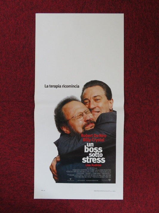ANALYZE THAT ITALIAN LOCANDINA (27.5"x13") POSTER ROBERT DE NIRO 2002 - Rendezvous Cinema