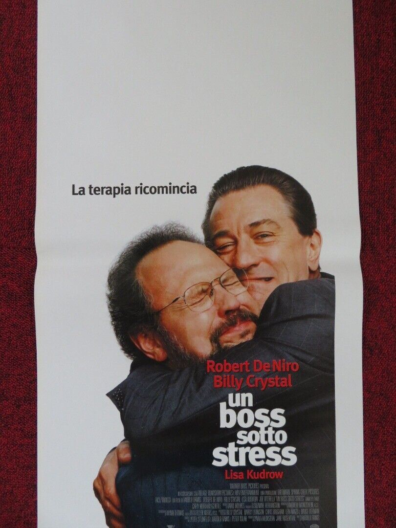 ANALYZE THAT ITALIAN LOCANDINA (27.5"x13") POSTER ROBERT DE NIRO 2002 - Rendezvous Cinema