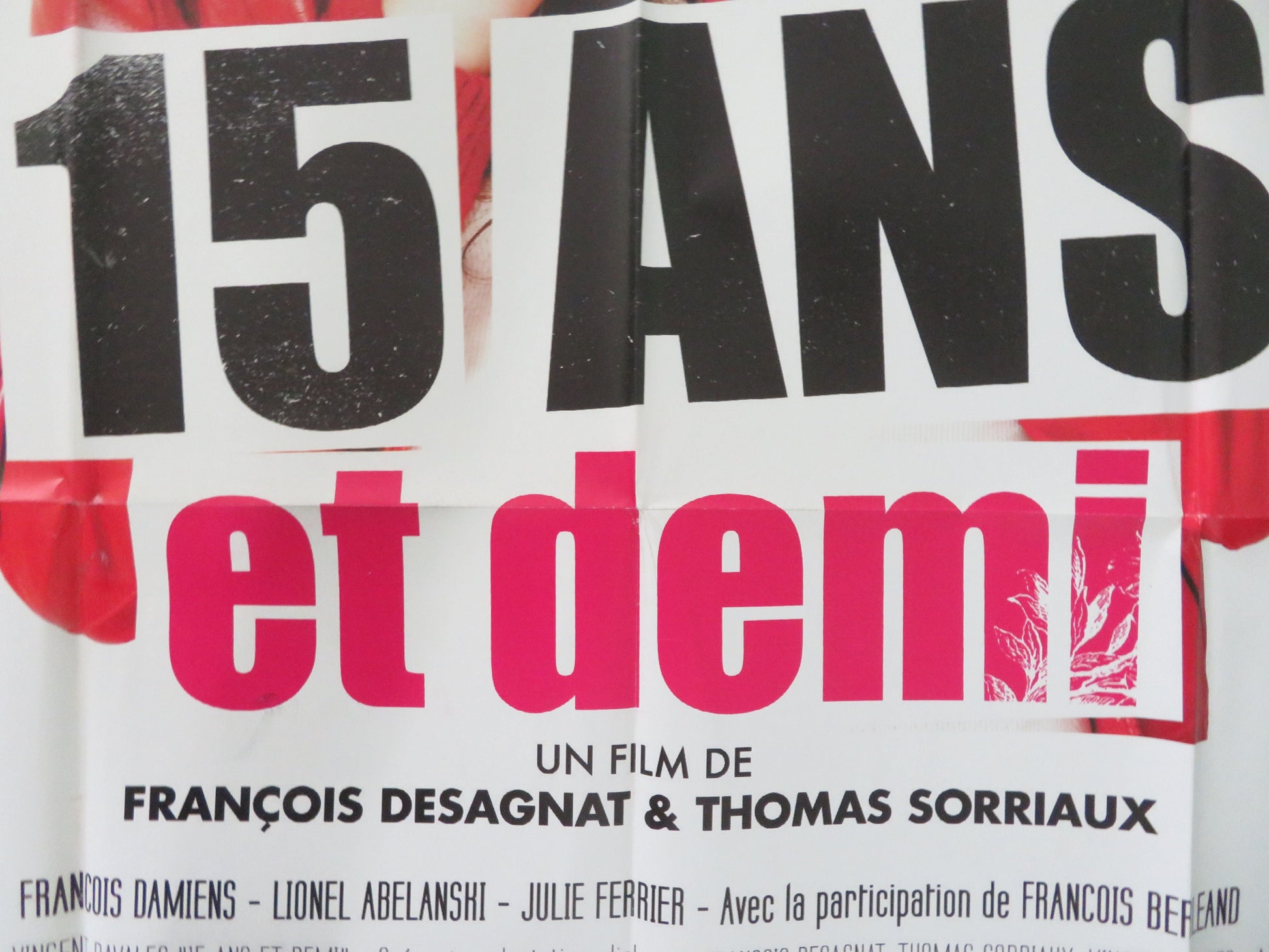 15 Ans et Demi French Grande Poster Daniel Auteuil Juliette Lamboley 2008 Movie posters