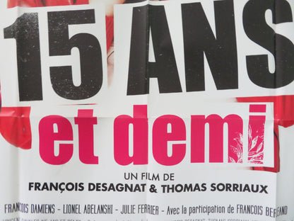 15 Ans et Demi French Grande Poster Daniel Auteuil Juliette Lamboley 2008 Movie posters