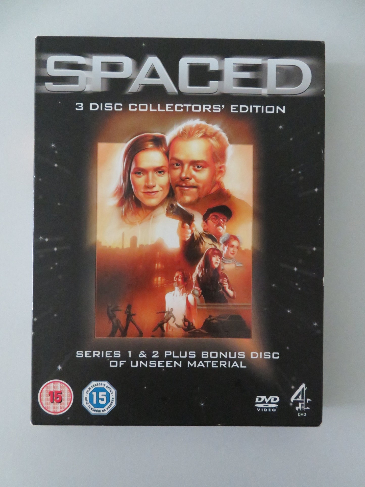 Spaced Series 1 & 2 (DVD BoxSet) Simon Pegg Jessica Hynes 1999 Region 2