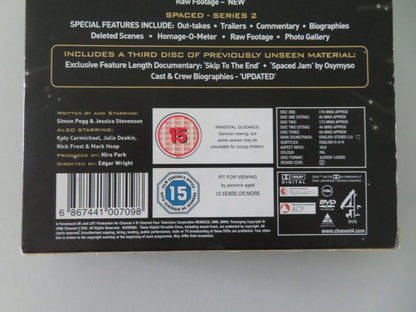Spaced Series 1 & 2 (DVD BoxSet) Simon Pegg Jessica Hynes 1999 Region 2