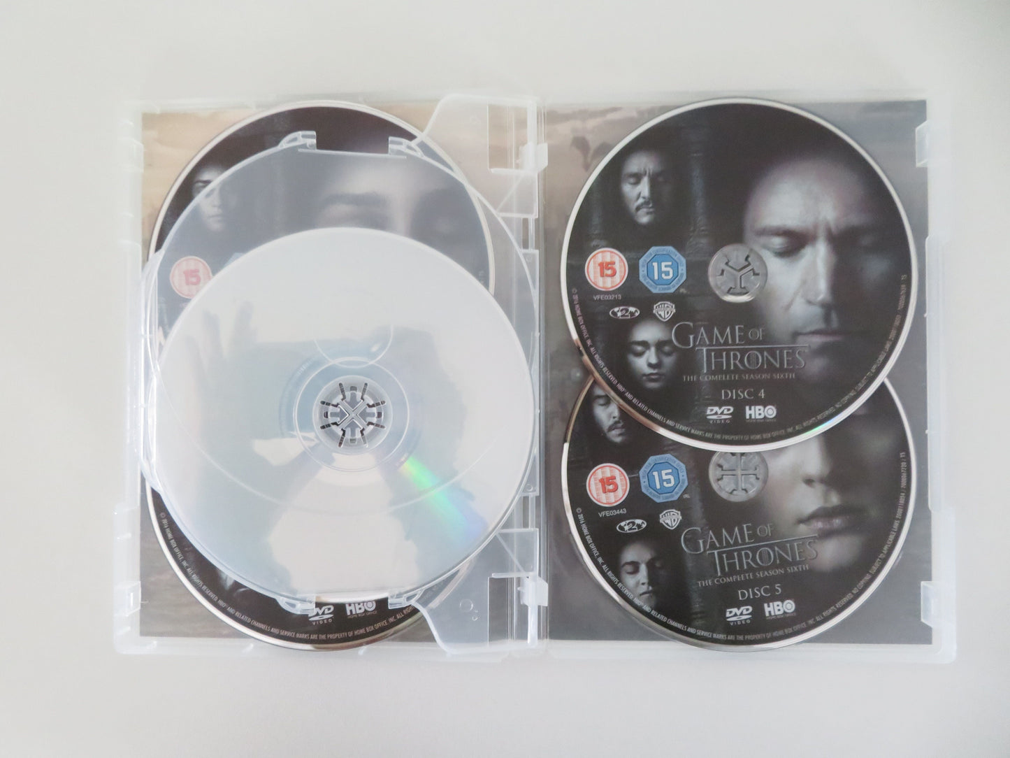 Game of Thrones The Complete Sixth Season (DVD) Emilia Clarke 2016 Region 2