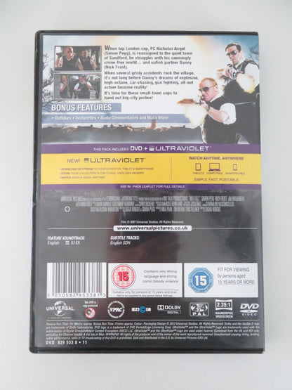 Hot Fuzz (DVD) Simon Pegg Nick Frost 2007 Region 2,4