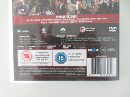 Criminal Minds - Season 6 (DVD) Kirsten Vangsness 2010 Region 2
