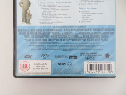 Austin Powers in Goldmember (DVD) Mike Myers 2002 Region 2