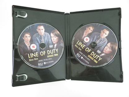 Line of Duty - Series 2 (DVD) Martin Compston 2014 Region 2