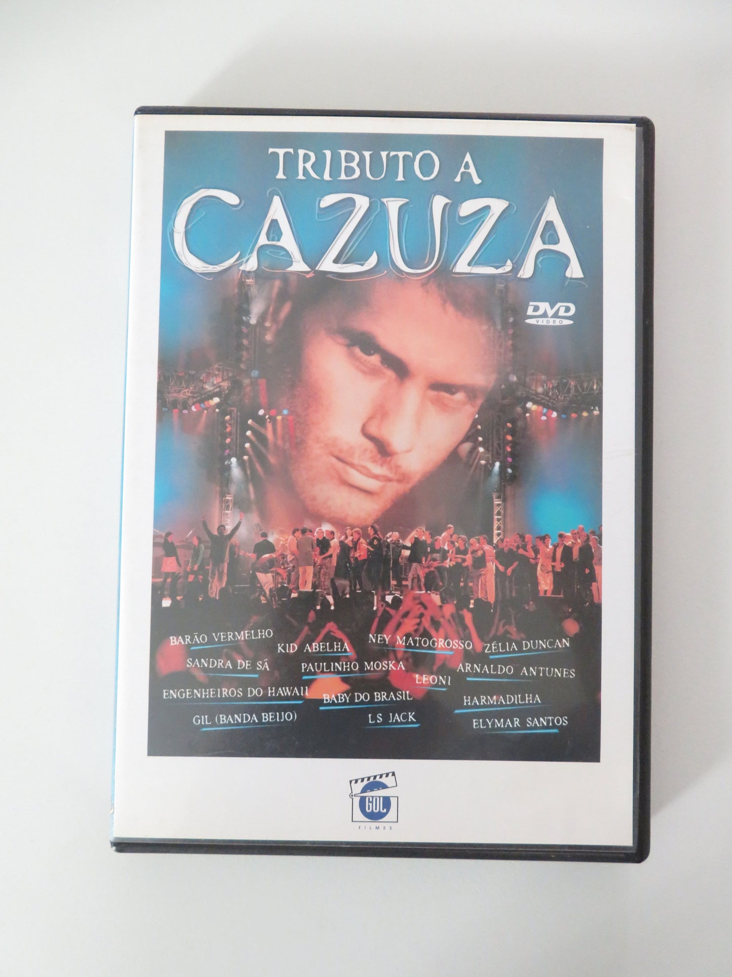 Tributo a Cazuza (DVD) Barao Vermelho Kid Abelha Ney Matogrosso 2001 Region All