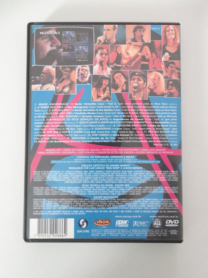 Tributo a Cazuza (DVD) Barao Vermelho Kid Abelha Ney Matogrosso 2001 Region All