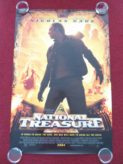 National Treasure US One Sheet Rolled Poster Disney Nicolas Cage D. Kruger 2004