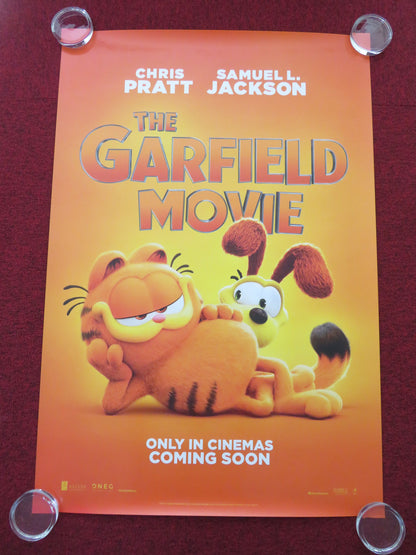 The Garfield Movie US One Sheet Rolled Poster Chris Pratt Samuel L. Jackson 2024