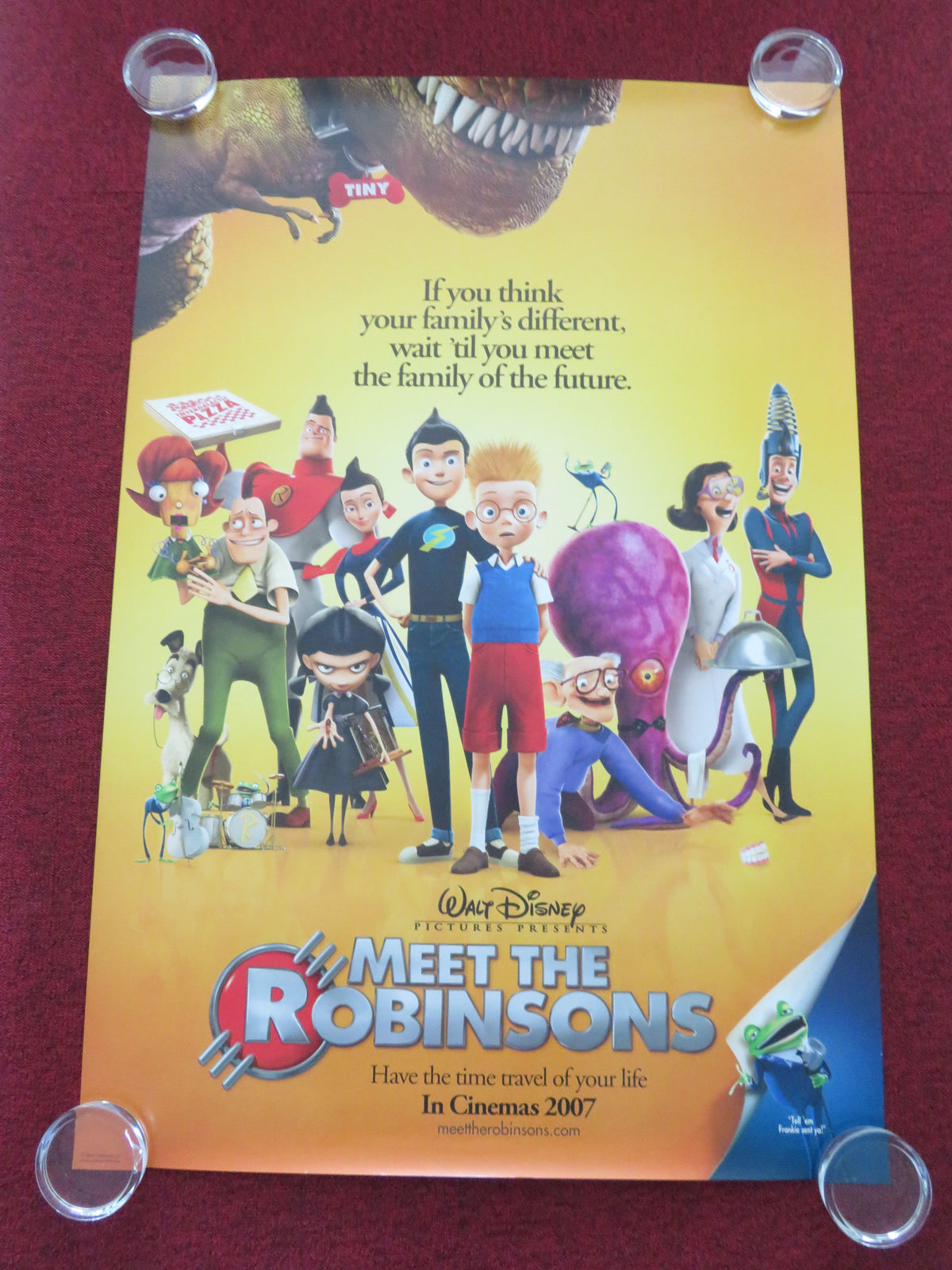 Meet the Robinsons US One Sheet Rolled Poster Disney Daniel Hansen 2007