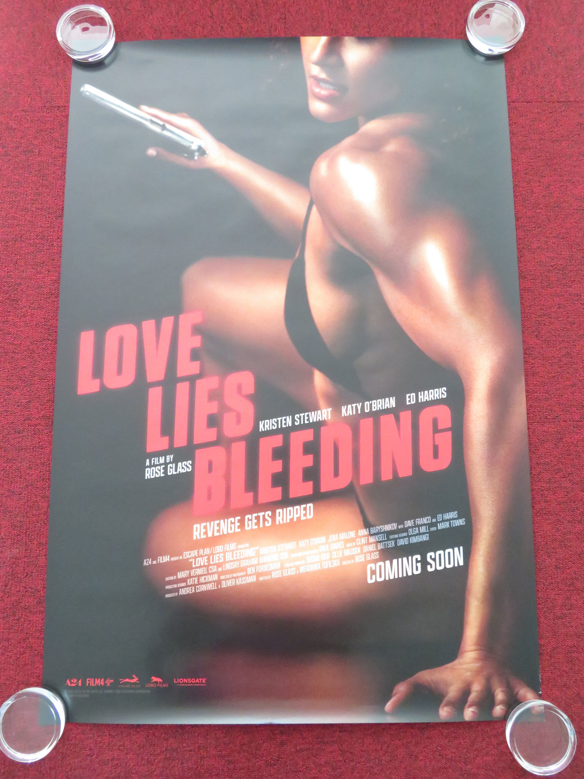 Love Lies Bleeding - B US One Sheet Rolled Poster Kristen Stewart 2024